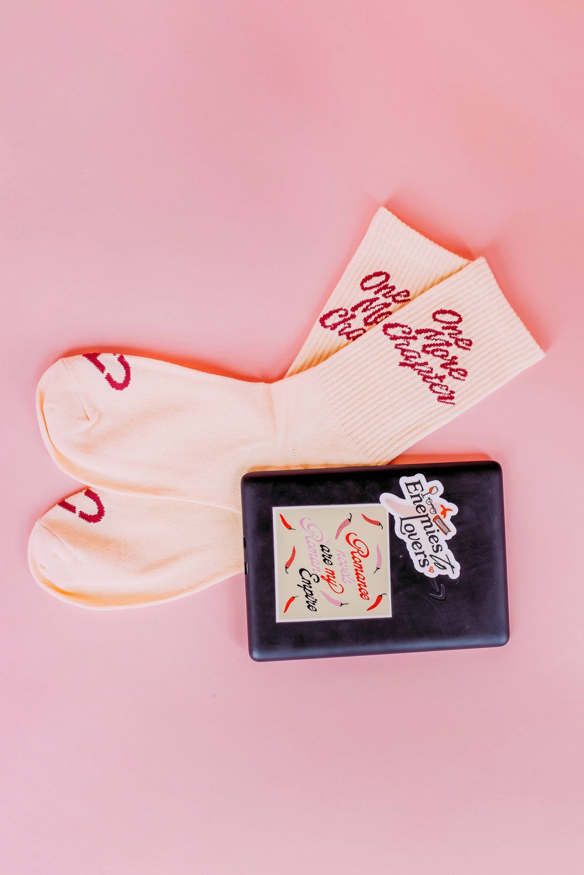 One More Chapter Cute Reading Socks