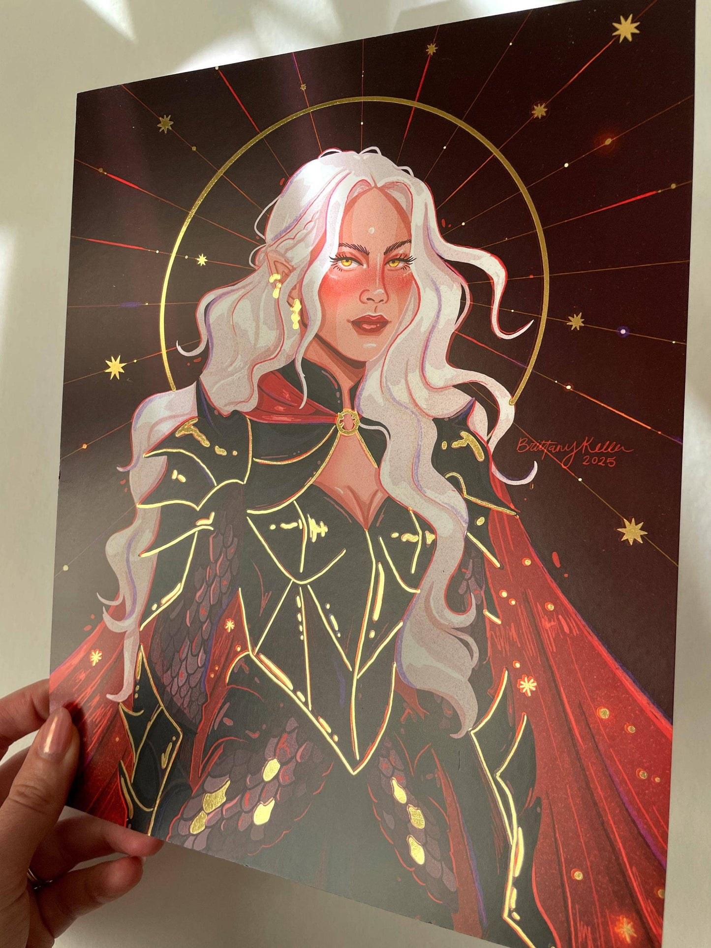 Manon *Gold Foil Print*