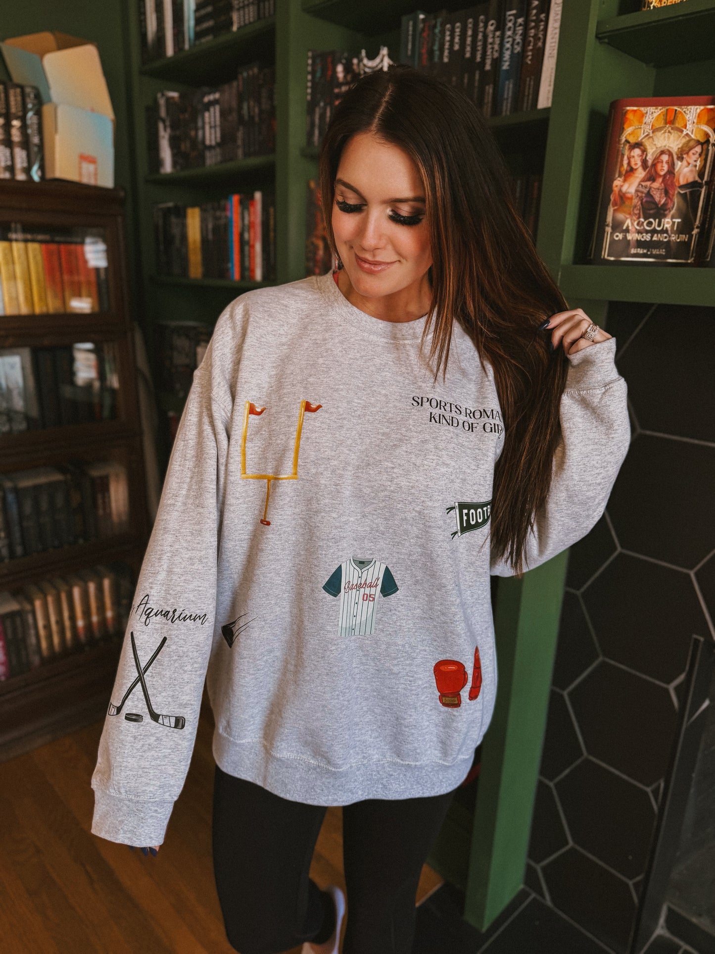 Sports Collage Sweatshirt