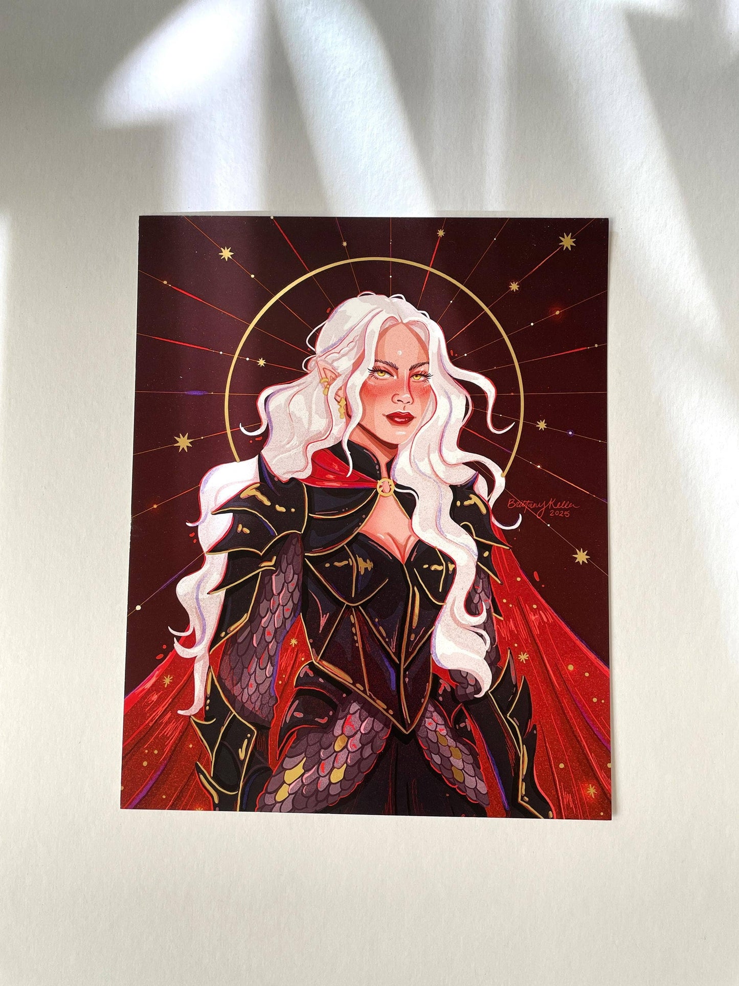 Manon *Gold Foil Print*