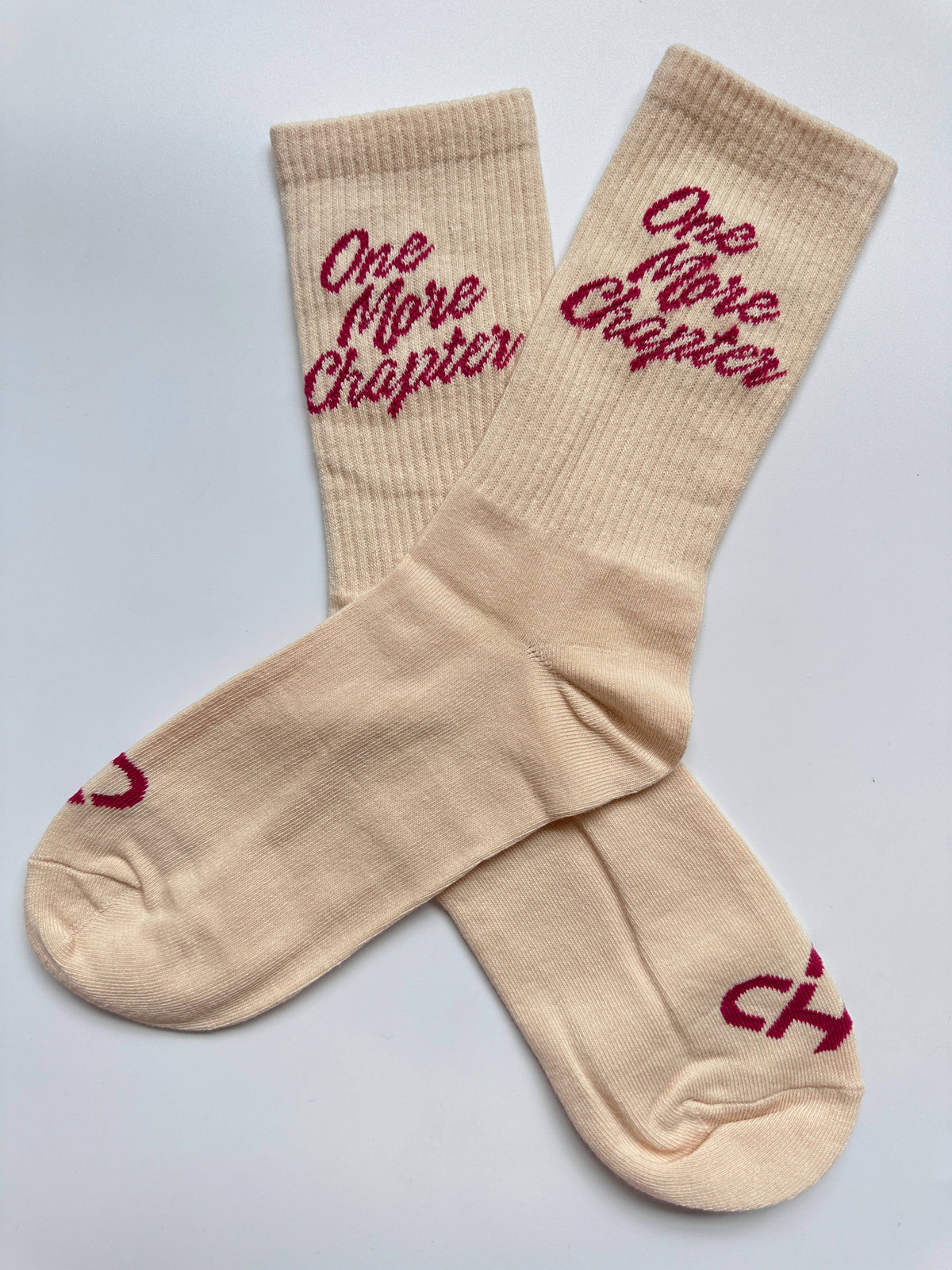 One More Chapter Cute Reading Socks