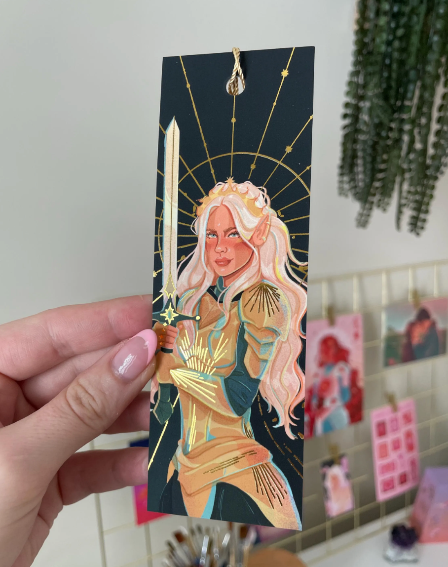 Aelin Gold Foil Bookmark
