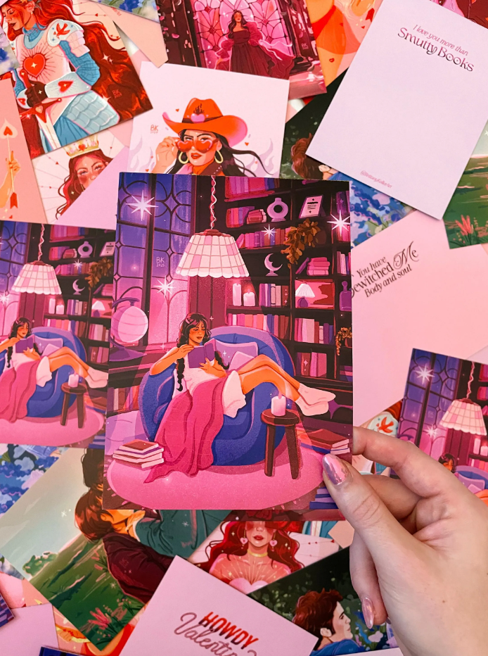 Cozy Reading Nook Print