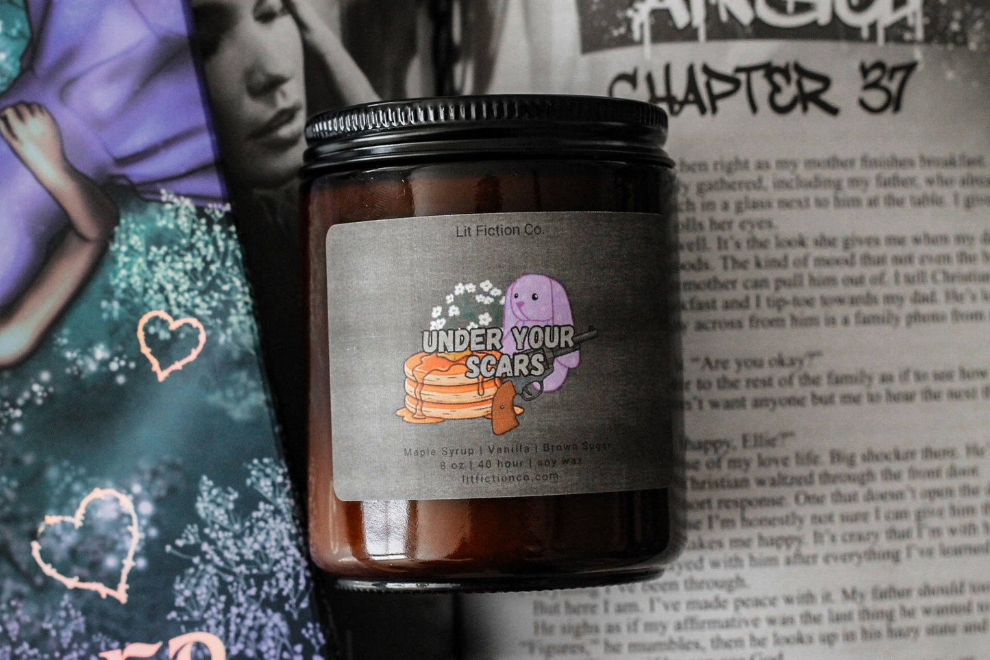 Under Your Scars | Ariel Anderson | Dark Romance Candle