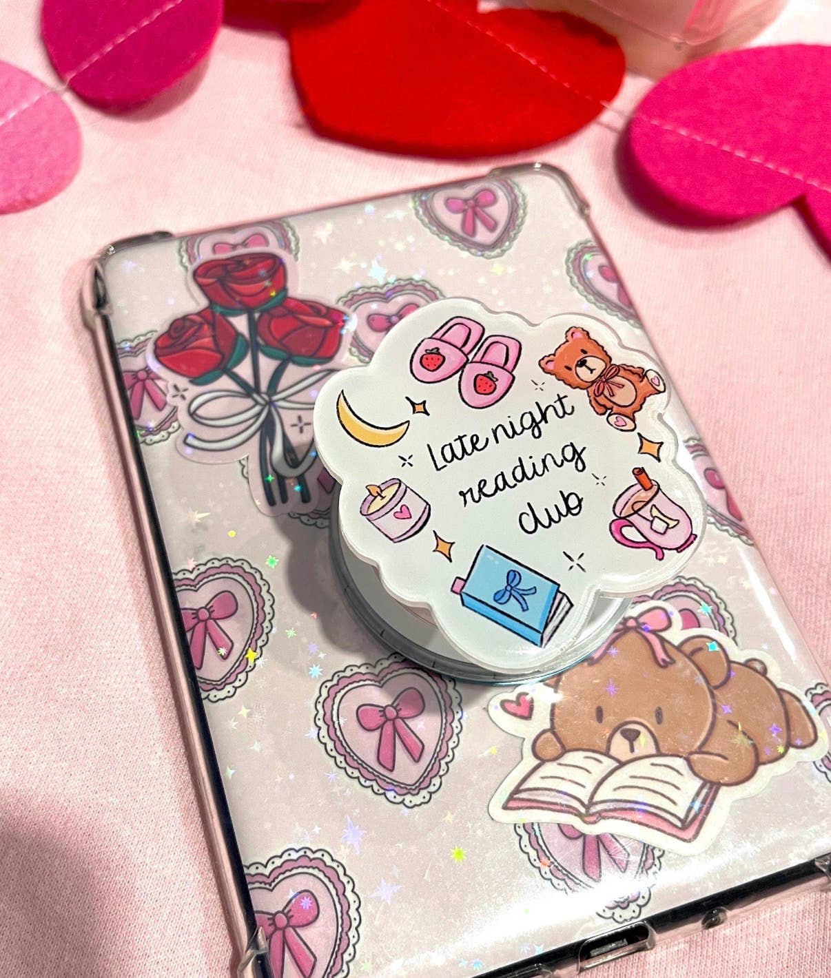 Late Night Reading Club Magnetic Grip- phone grip