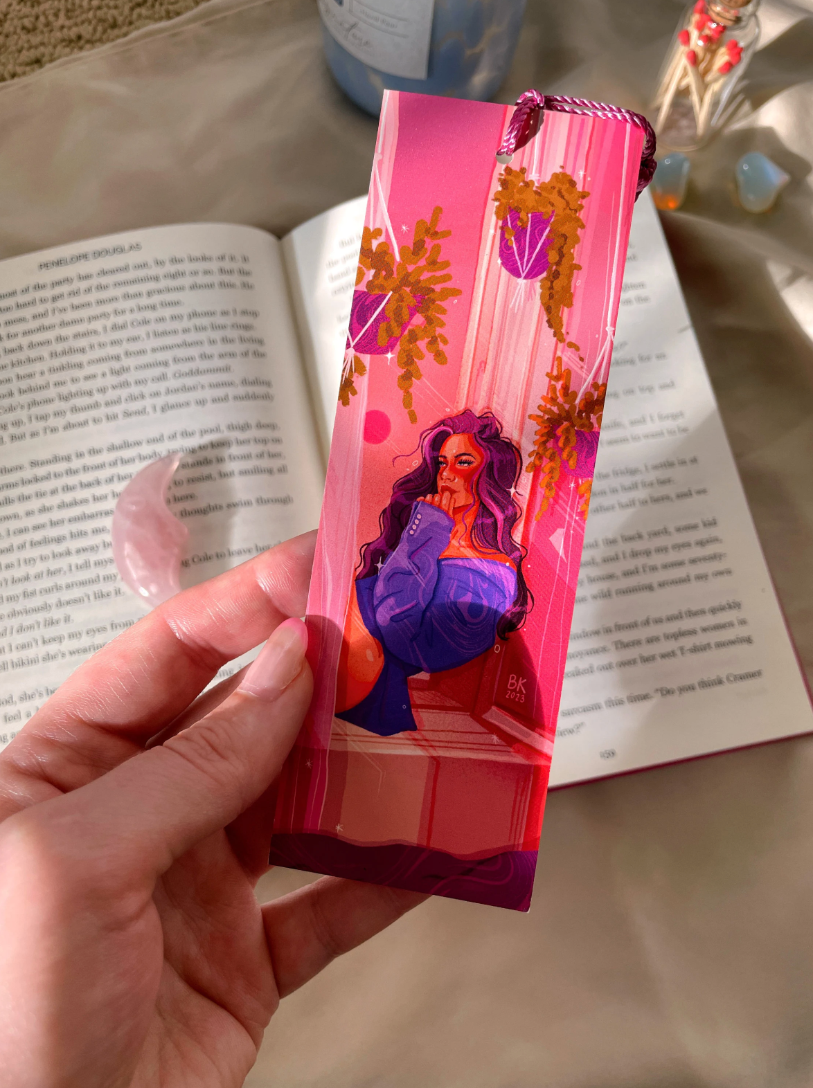 Windowsill Sunset Bookmark