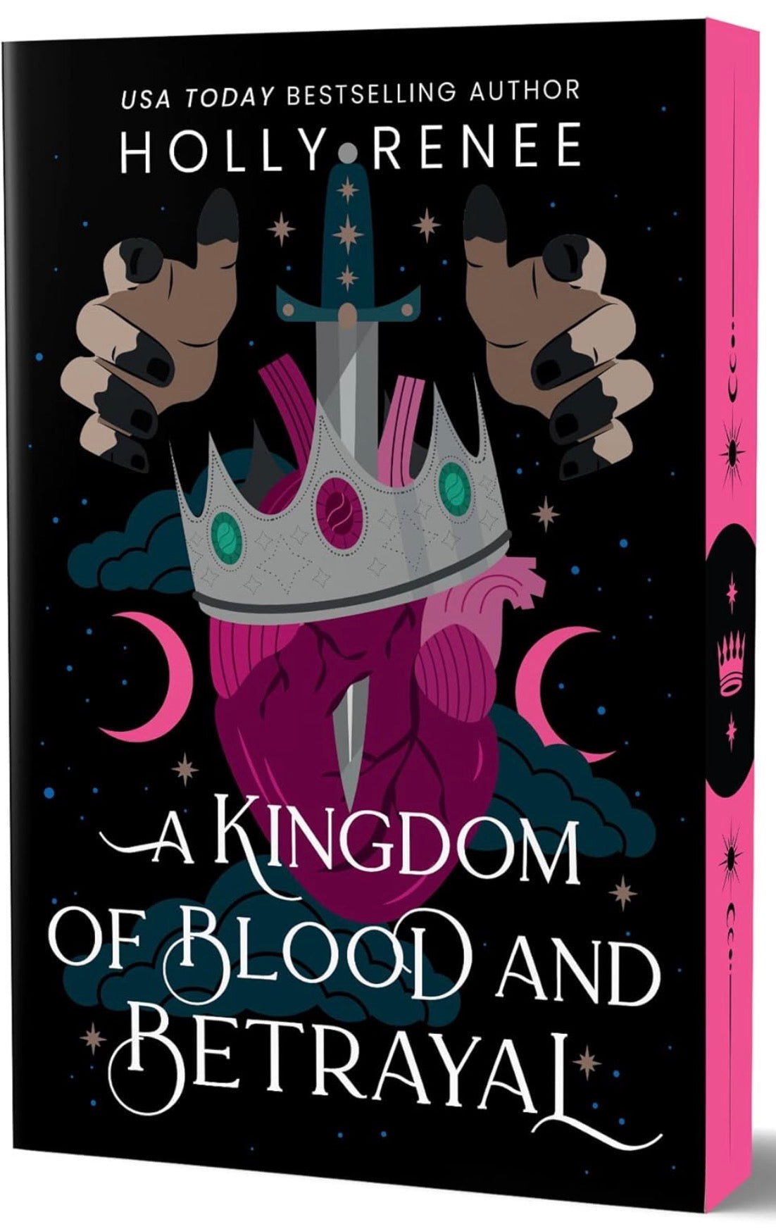 [Signed Bookplate + Swag] A Kingdom of Blood and Betrayal by Holly Renee(Deluxe Edition)(Stars and Shadows Book 2)