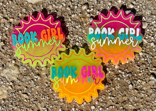 Book Girl Summer Car Freshie