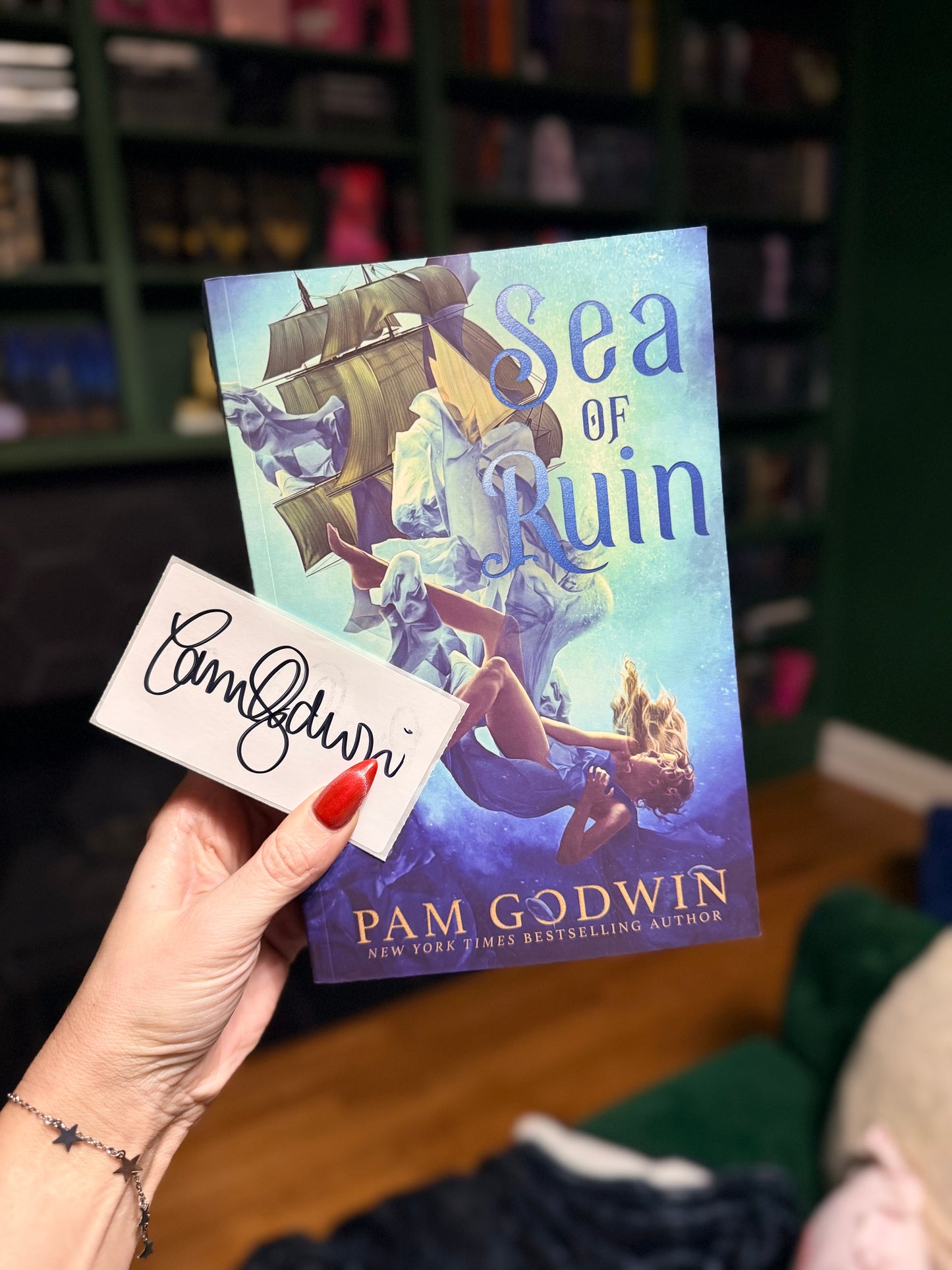 [Signed Bookplate] Sea of Ruin by Pam Godwin