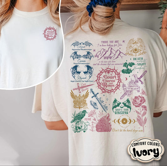 A court of thorns pocket tee