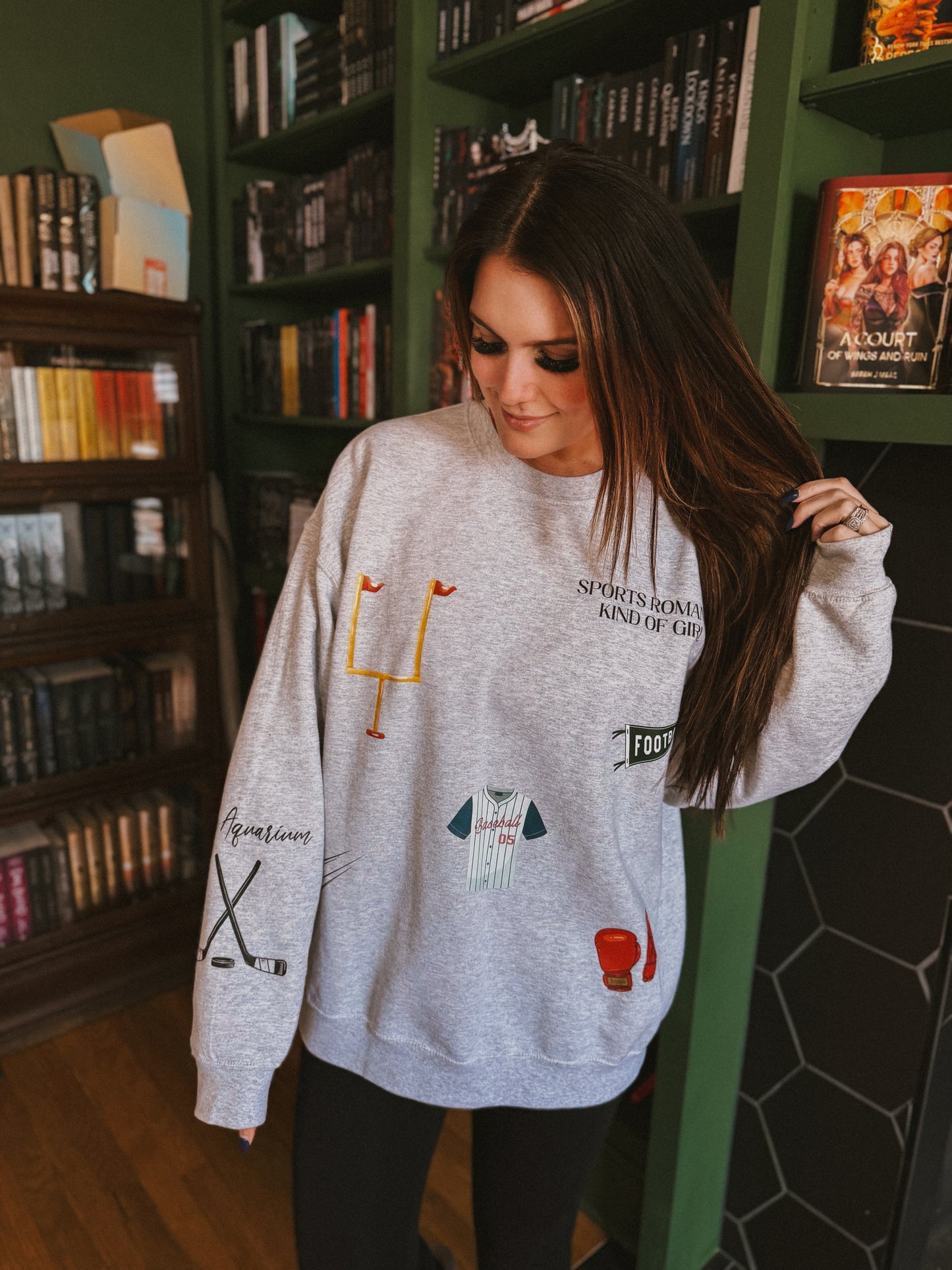 Sports Collage Sweatshirt