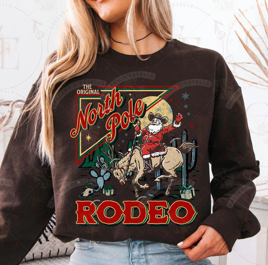 North Pole Rodeo Sweatshirt
