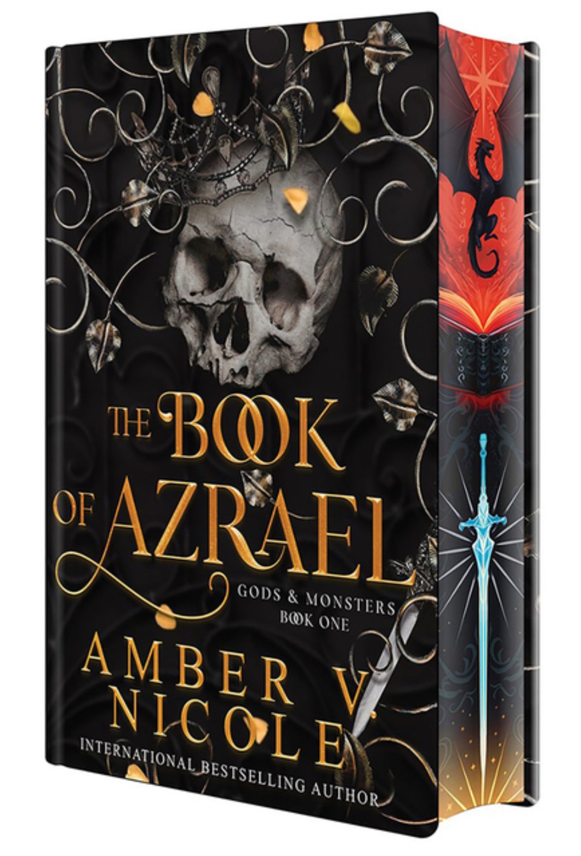 The Book of Azrael by Amber V Nicole (Deluxe Limited Edition)(Gods & Monsters Book 1)