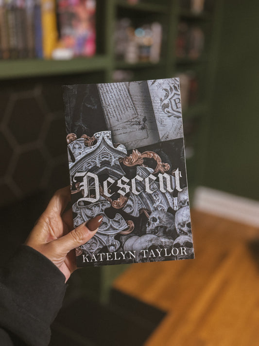 [Signed Bookplate] Descent by Katelyn Taylor (Gallows Hill Book 2)