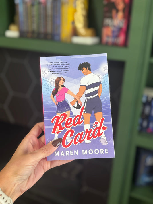 [Signed Bookplate] Red Card by Maren Moore