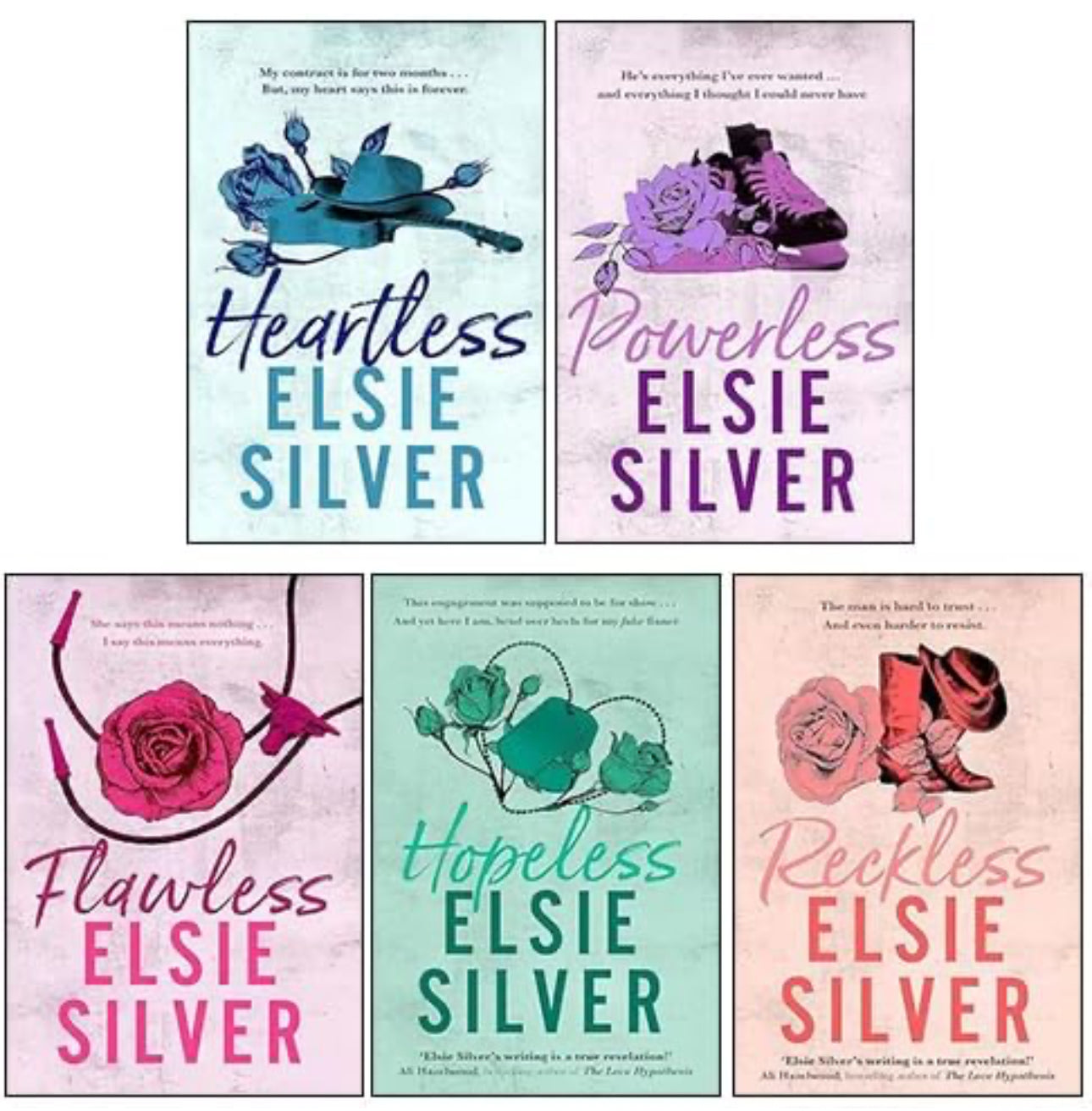 Chestnut Springs Series by Elsie Silver 5 Books Collection Set