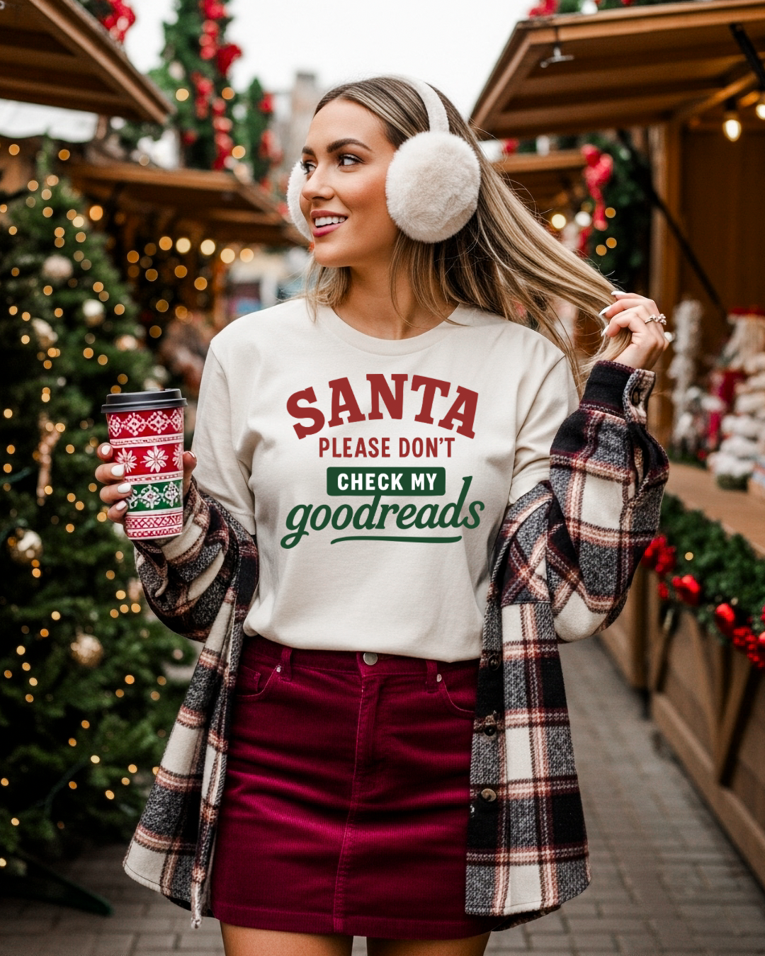 Don’t check good-reads t-shirt