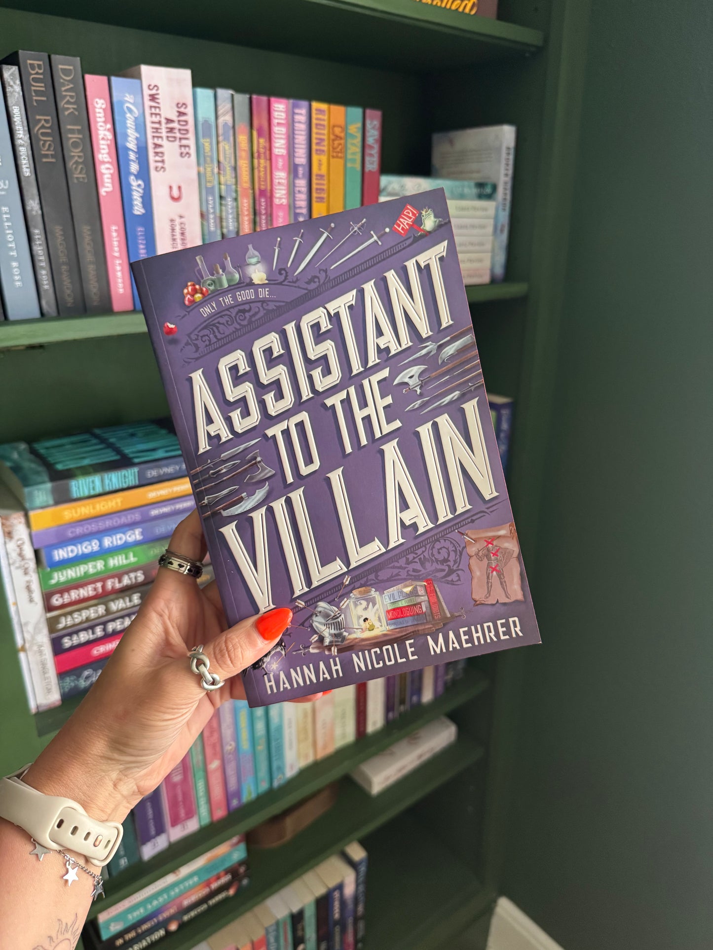 Assistant to the villain by Hannah Nicole Maehrer