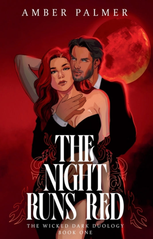 [Signed Bookplate] The Night Runs Red by Amber Palmer (Wicked Dark Book 1)