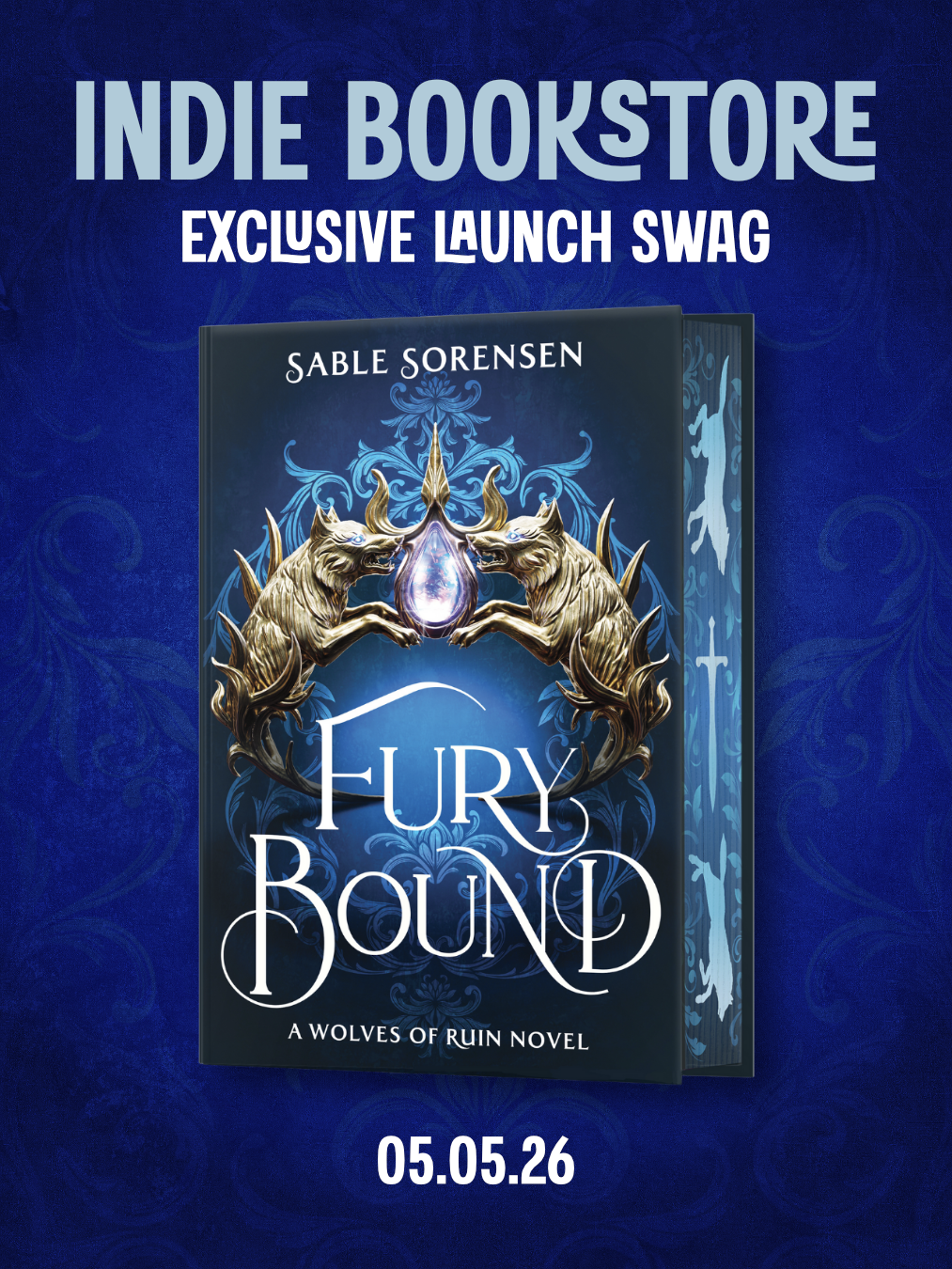 Fury Bound by Sable Sorensen (Deluxe Edition)(The Wolves of Ruin Book #2)