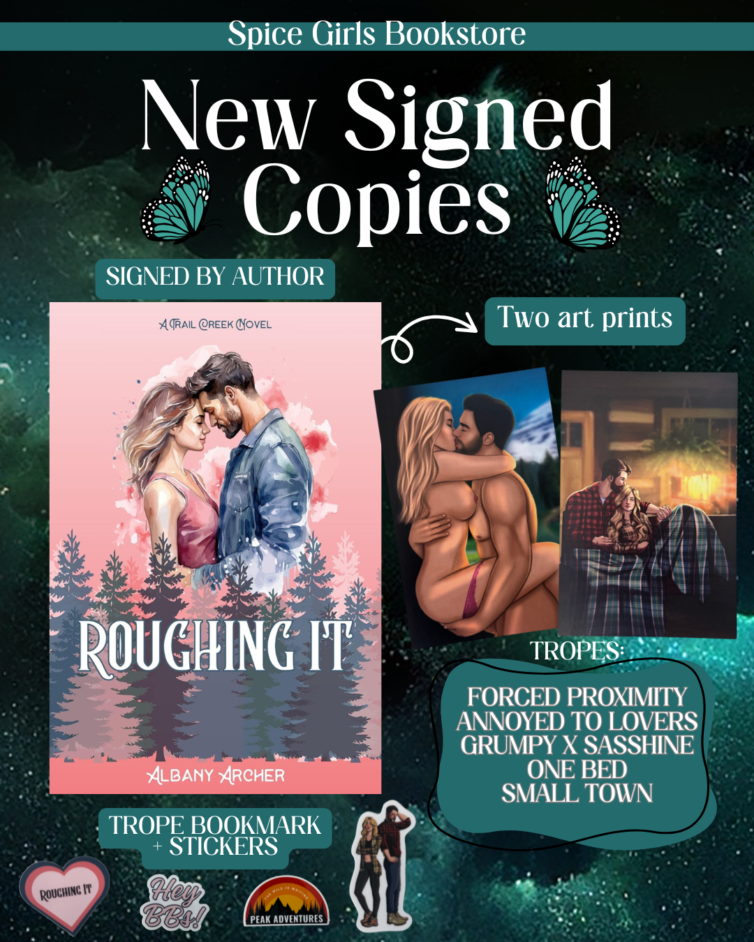 [Hand-Signed+Swag] Roughing it by Albany Archer