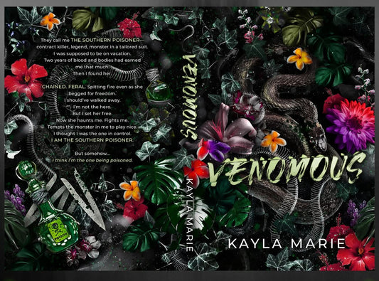 [Pre-Order][Signed + Art] Venomous by Kayla Marie (Visceral Love Duet Book 2)