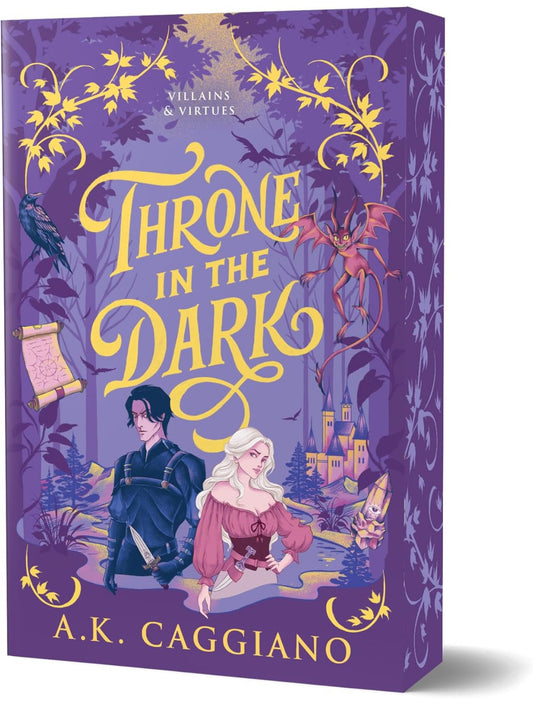 [Pre-Order] Throne in the Dark by A. K. Gaggiano (Villains and Virtues Book 1)