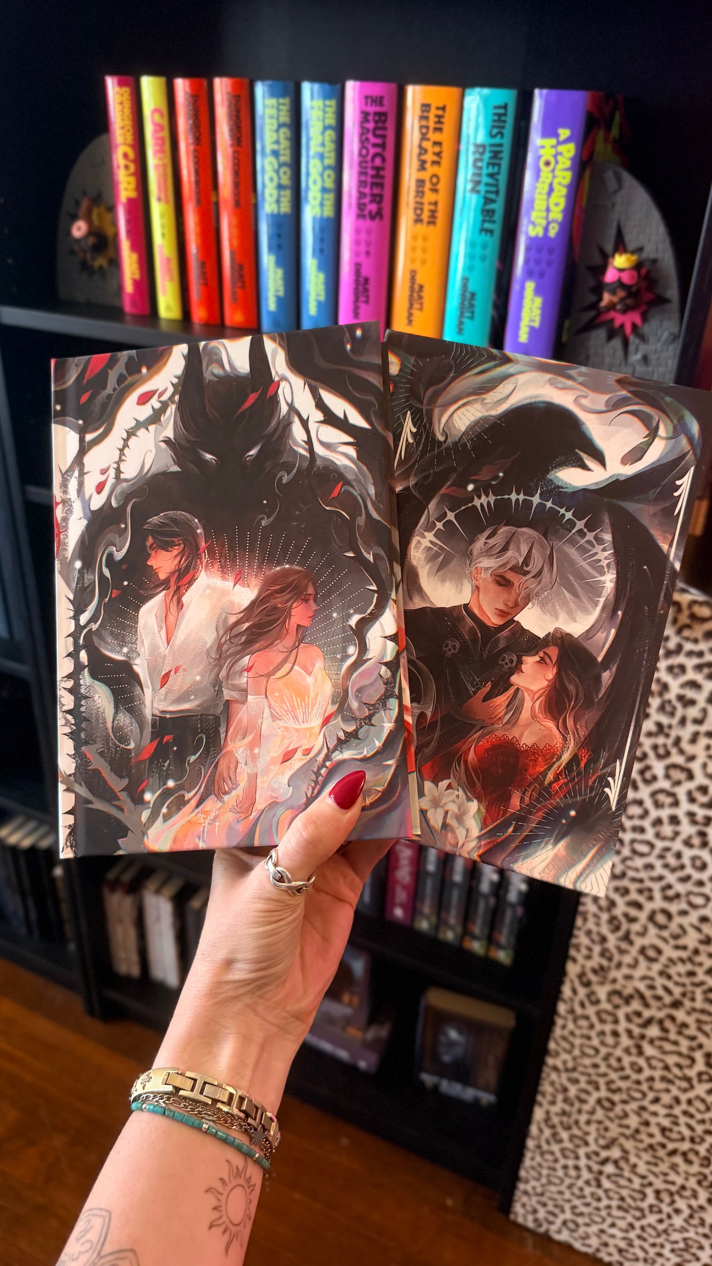 [Hand-Signed] The Cruelest Kiss and Fairest Blood by Violet Taylor