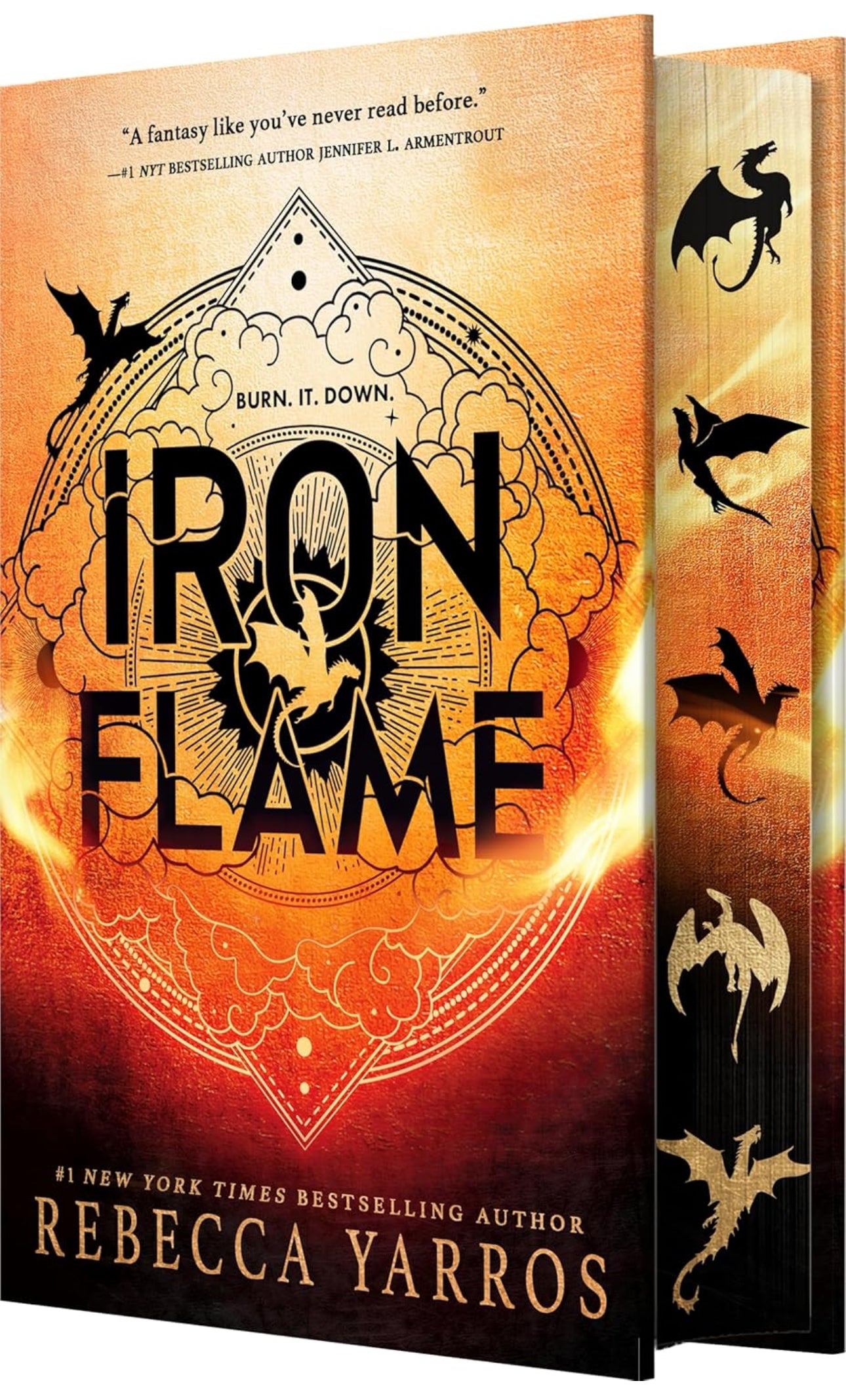 Iron Flame by Rebecca Yarros (Wing and Claw Collection) (The Empyrean, 2)