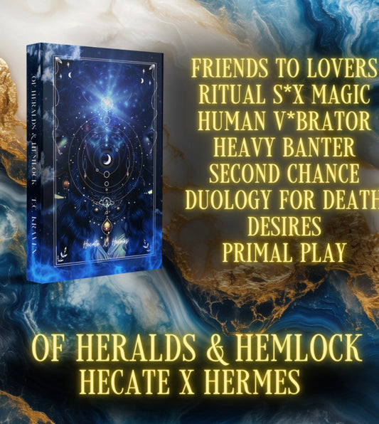 [Signed Copy] EVENT EXCLUSIVE Of Heralds and Hemlock by TC Kraven