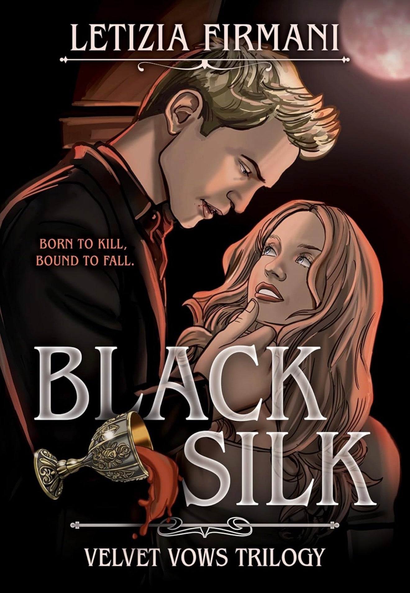 [Signed Bookplate] Black Silk by Letizia Firmani