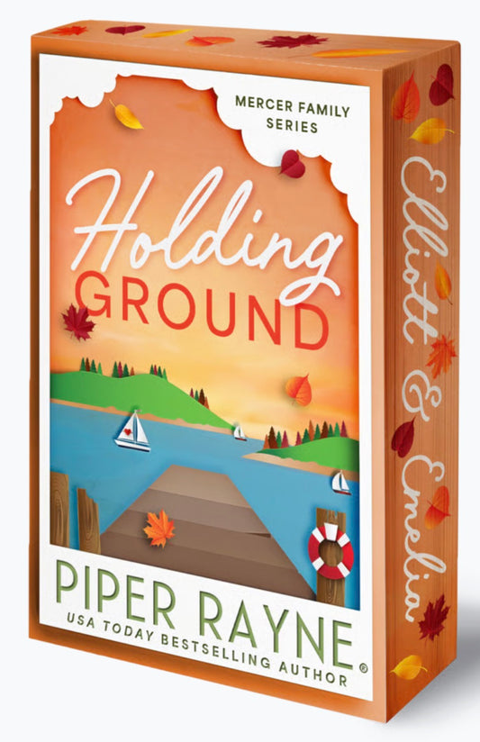 [Signed Bookplate + Art] Holding Ground by Piper Rayne (Mercer Family #1)