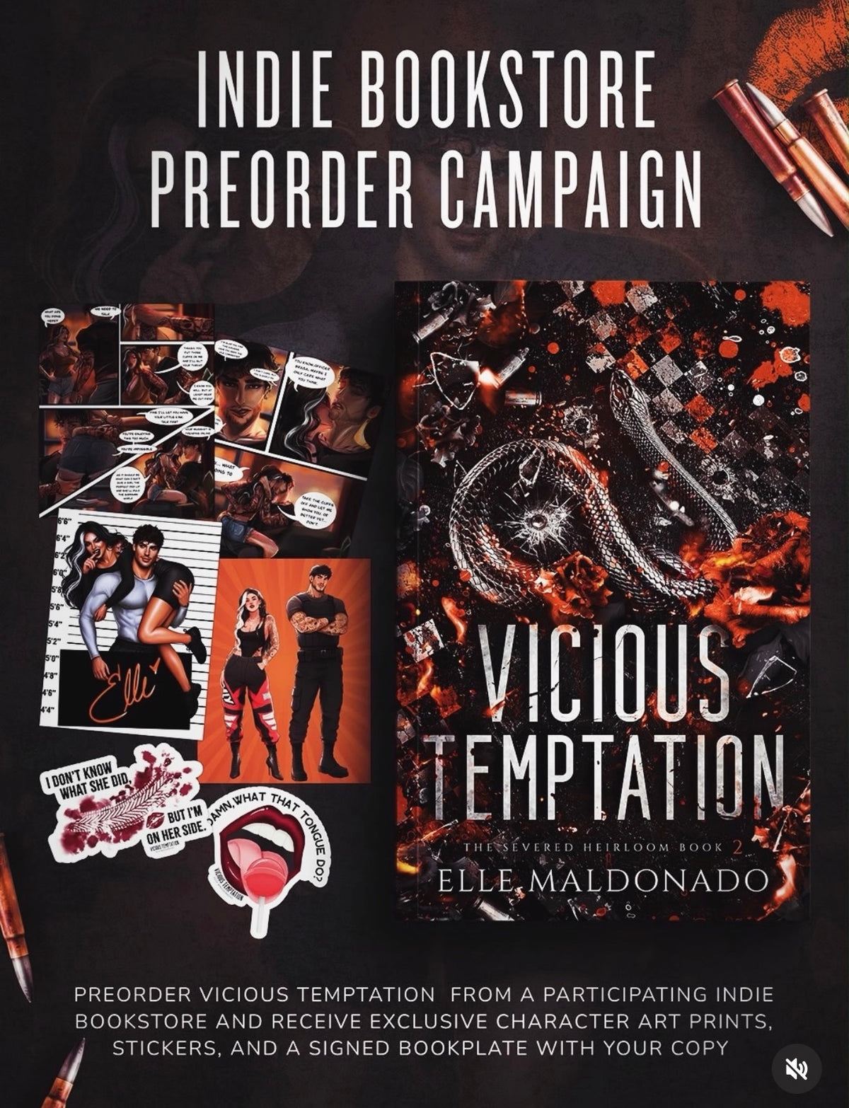 [Pre-Order + Incentives] Viscous Temptation by Elle Maldonado (The Severed Heirloom Book 2)