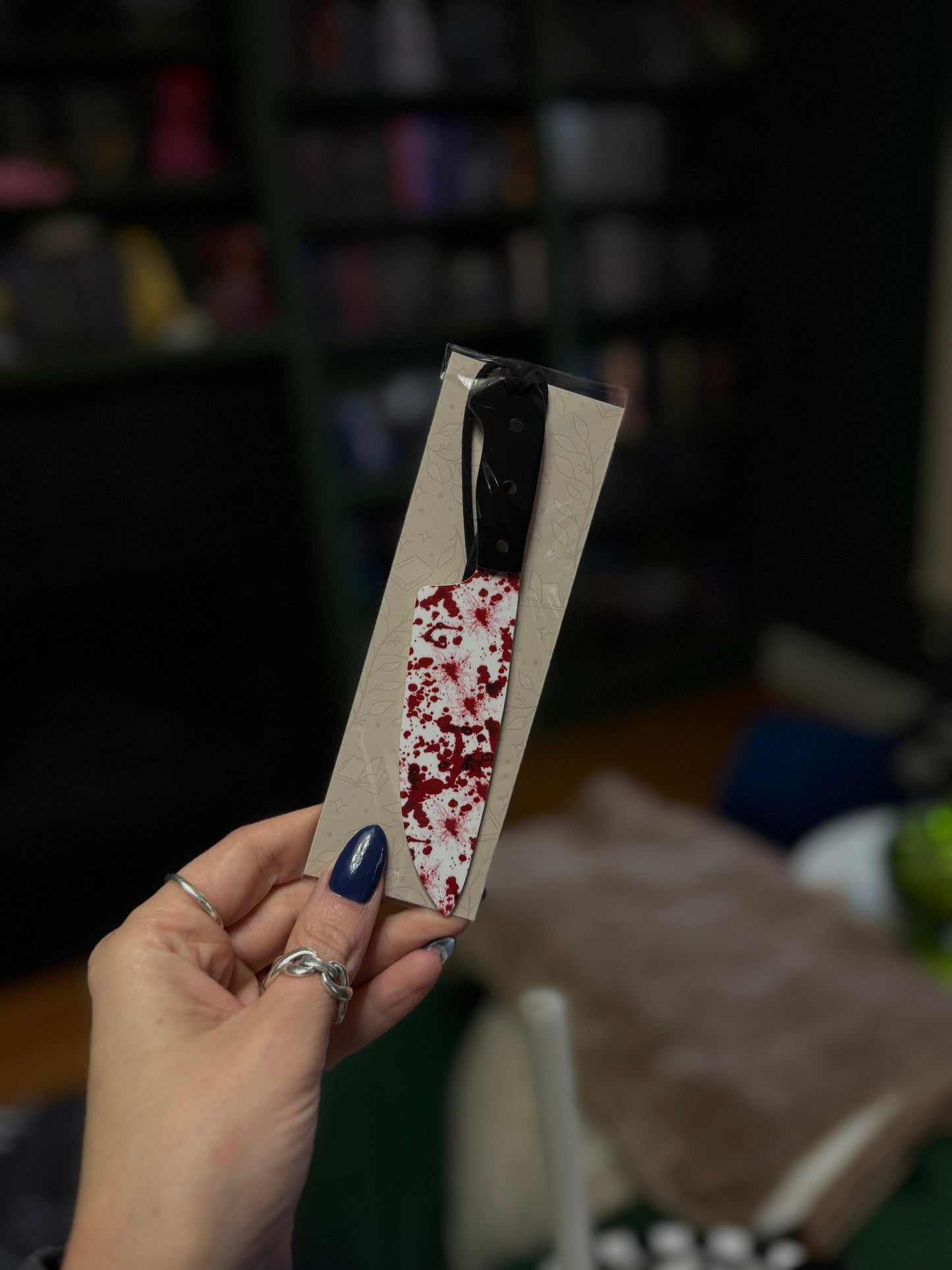 Bloody Knife Bookmark
