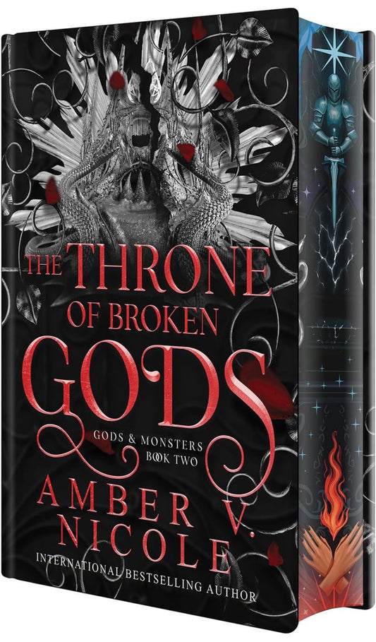 Throne of Broken Gods by Amber V Nicole (Deluxe Limited Edition)(Gods & Monsters Book 2)
