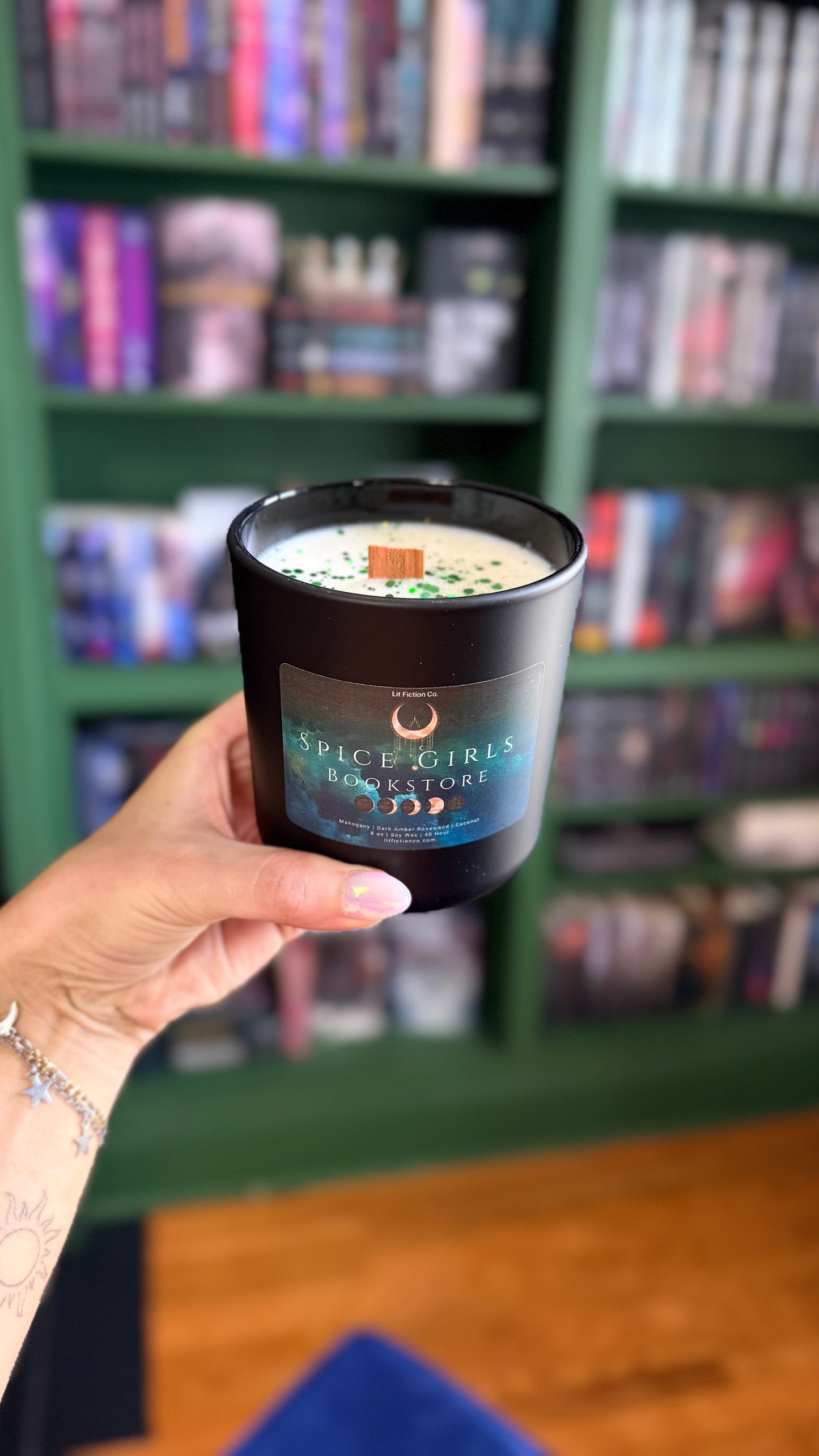Spice Girl Logo Candle