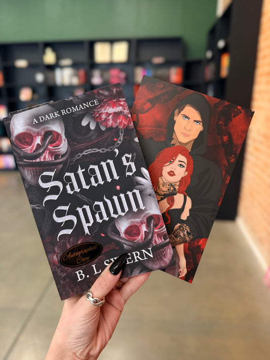 [Signed Copy] Satan's Spawn by B L Swern (Empire of Wolves)