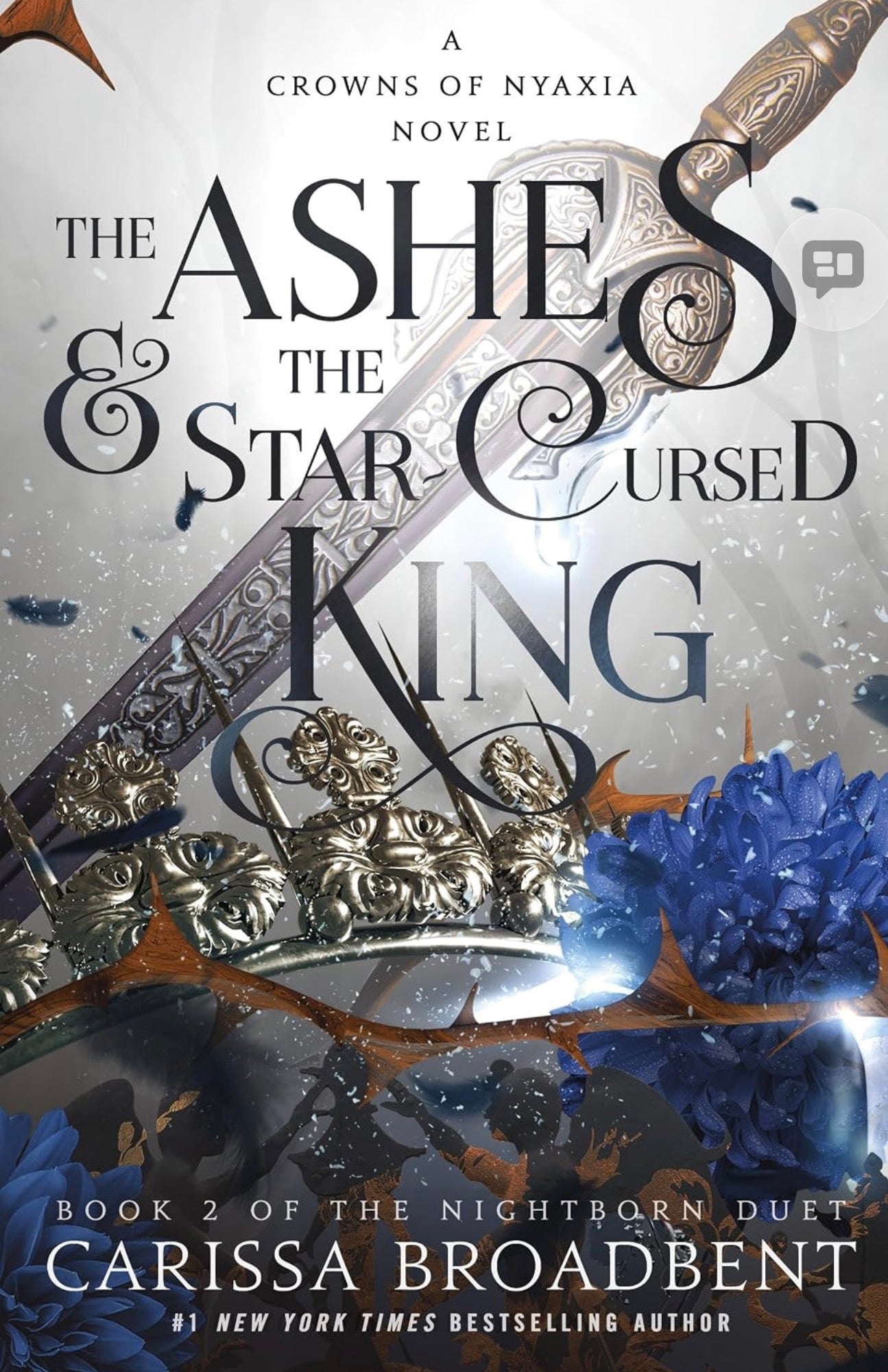 Ashes and The Star-Cursed King by Carissa Broadbent (Crowns of Nyaxia Book #2)