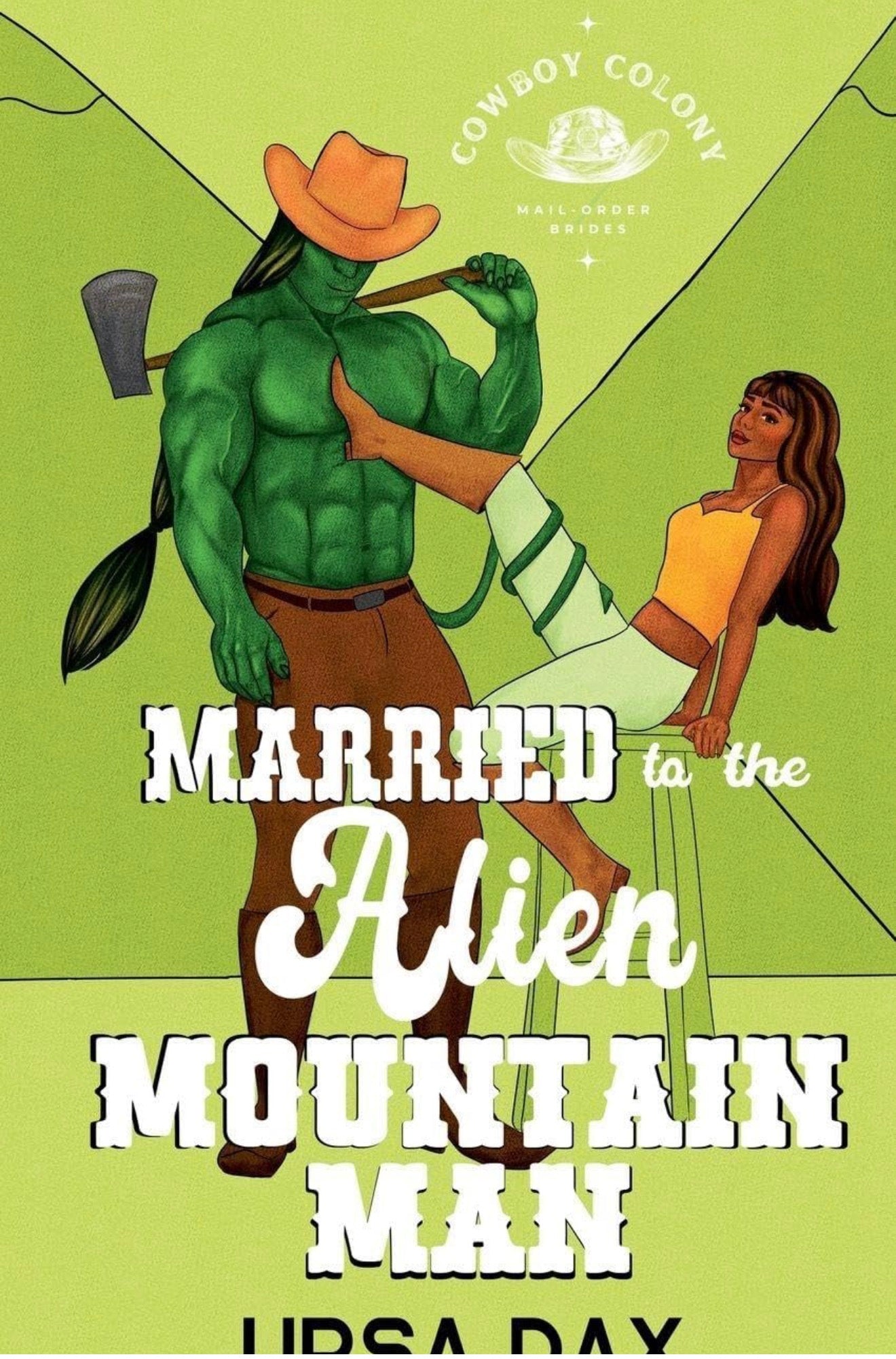 Married To The Alien Mountain Man by Ursa Dax