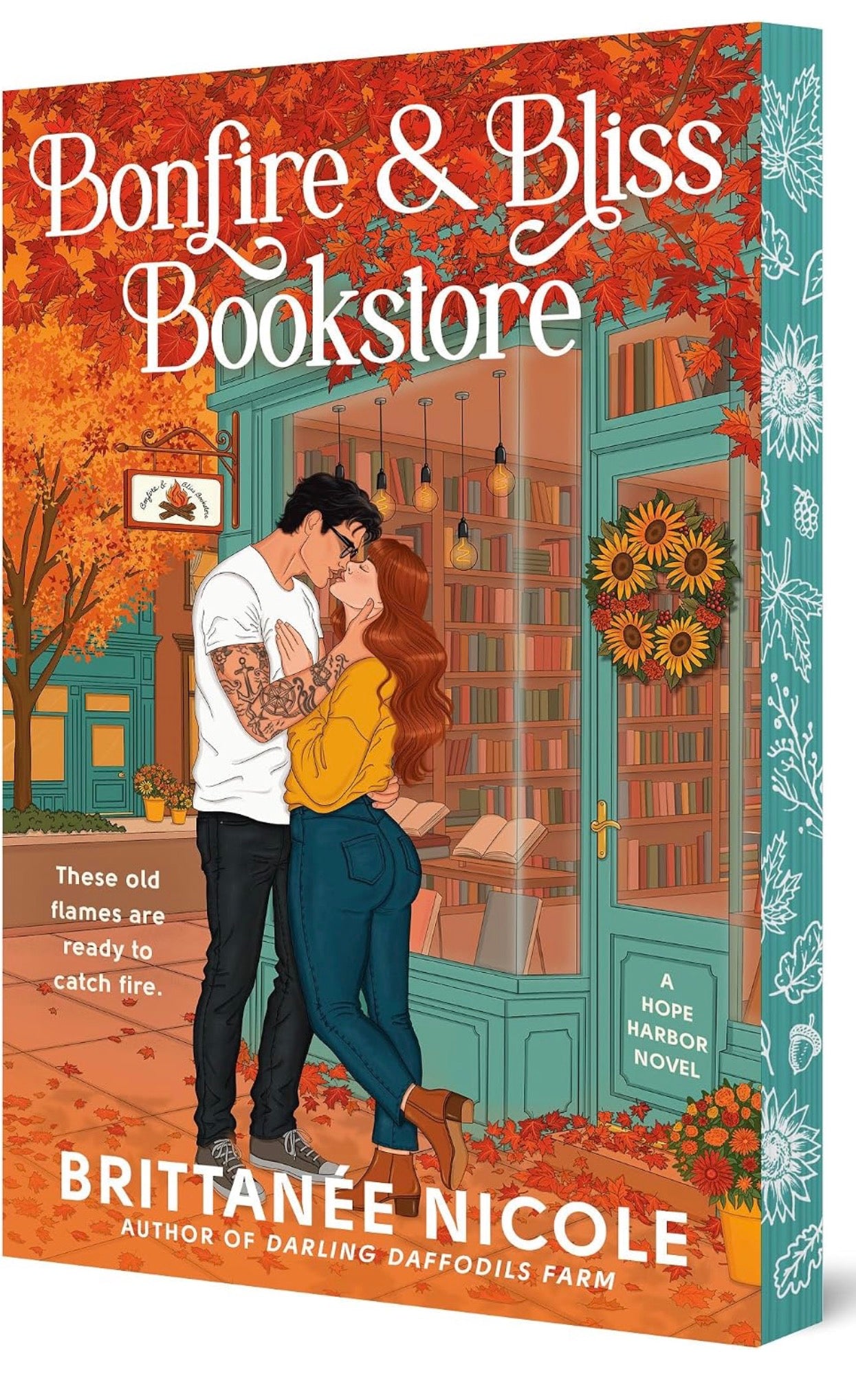 [Signed Bookplate + Art] Bonfire & Bliss Bookstore by Brittanee Nicole