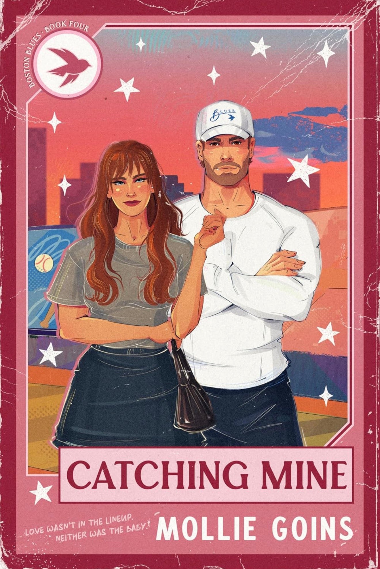 [Signed Bookplate] Catching Mine by Mollie Goins (Boston Blues Book 4)
