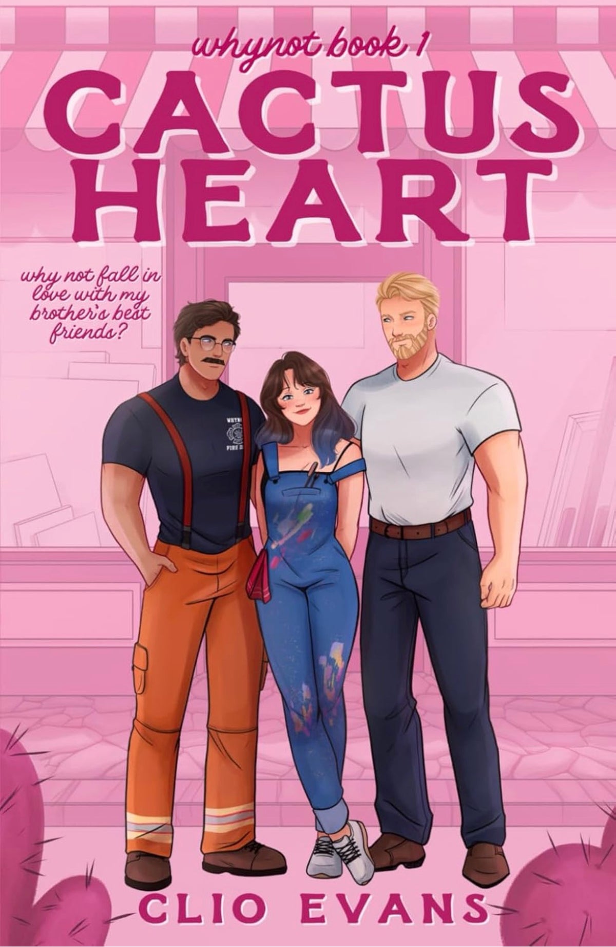 [Hand-Signed] Cactus Heart by Clio Evans (Illustrated Cover)