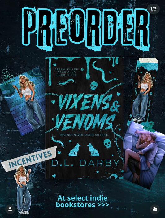[Pre-Order] Vixens & Venoms by D L Darby
