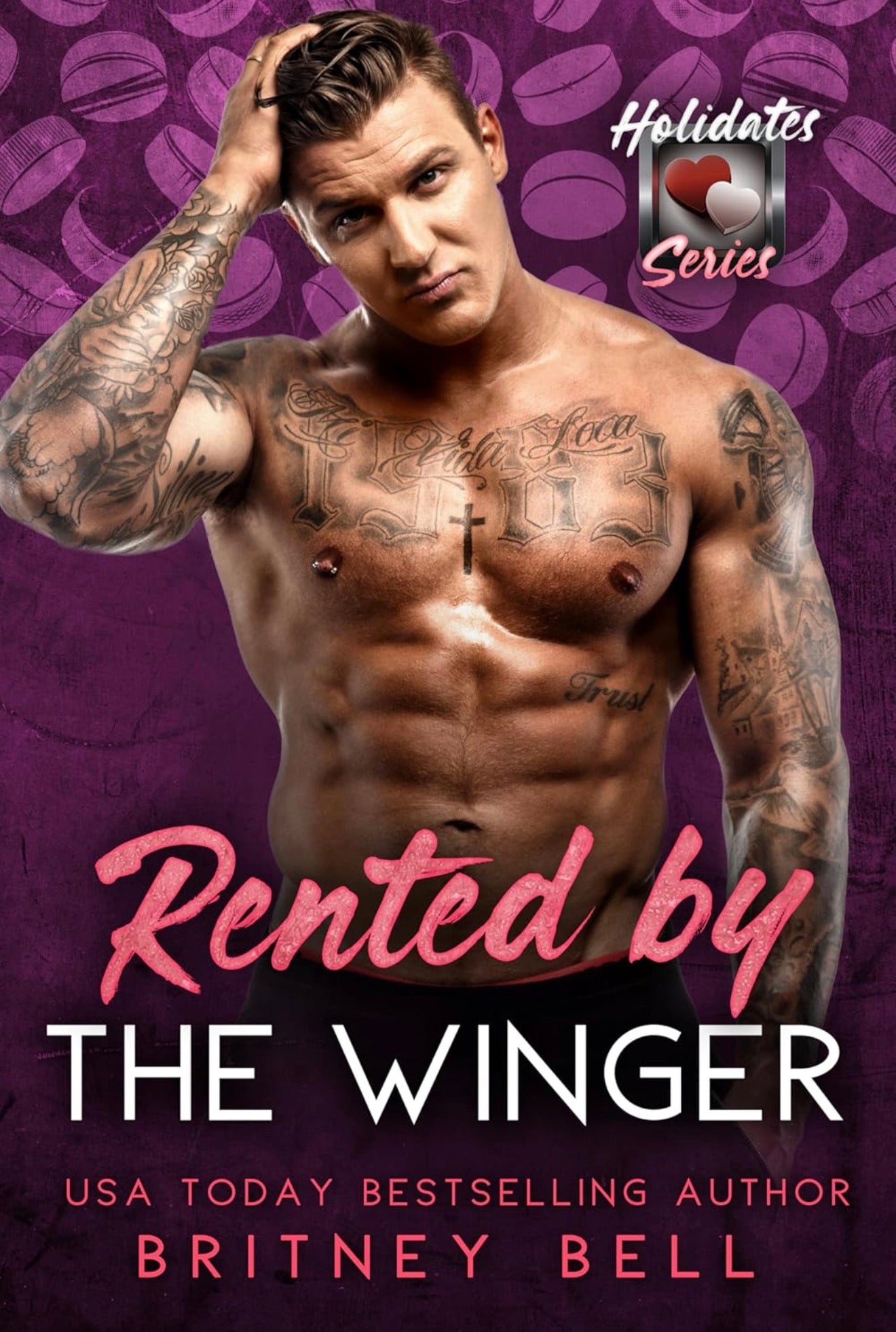 [Hand-Signed] Rented by the Winger by Britney Bell (The Halliday Brothers Book 2)