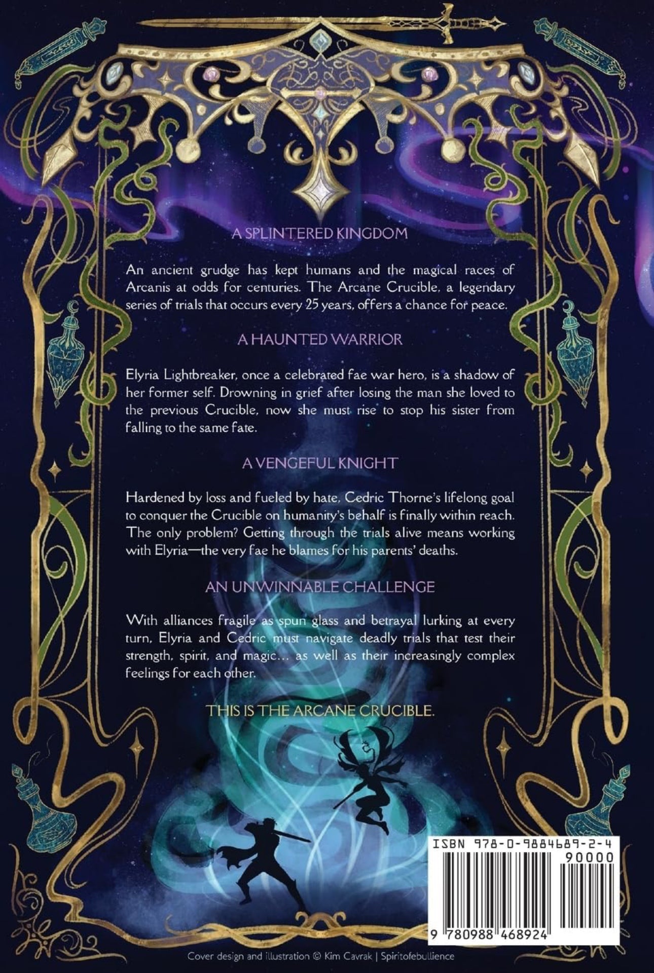 Smoke and Scar by Gretchen Powell Fox (Shattered Crown Book 1)