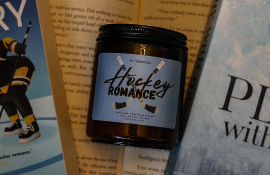 Hockey Romance Candle