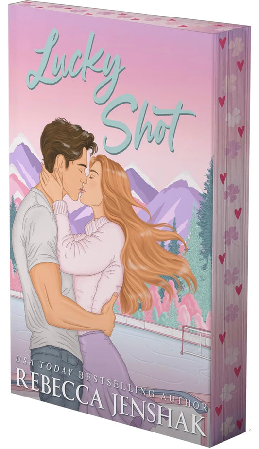 Lucky Shot by Rebecca Jenshak (Deluxe Limited Edition) (Moonshot Hockey #1)