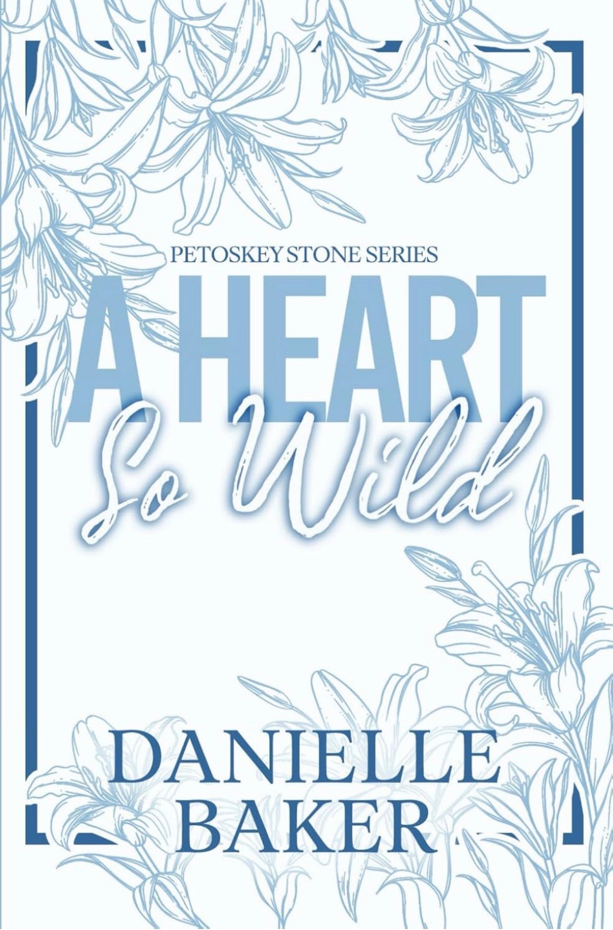 [Hand-Signed] A Heart So Wild by Danielle Baker (Petoskey Stone #3)[Discreet Cover]