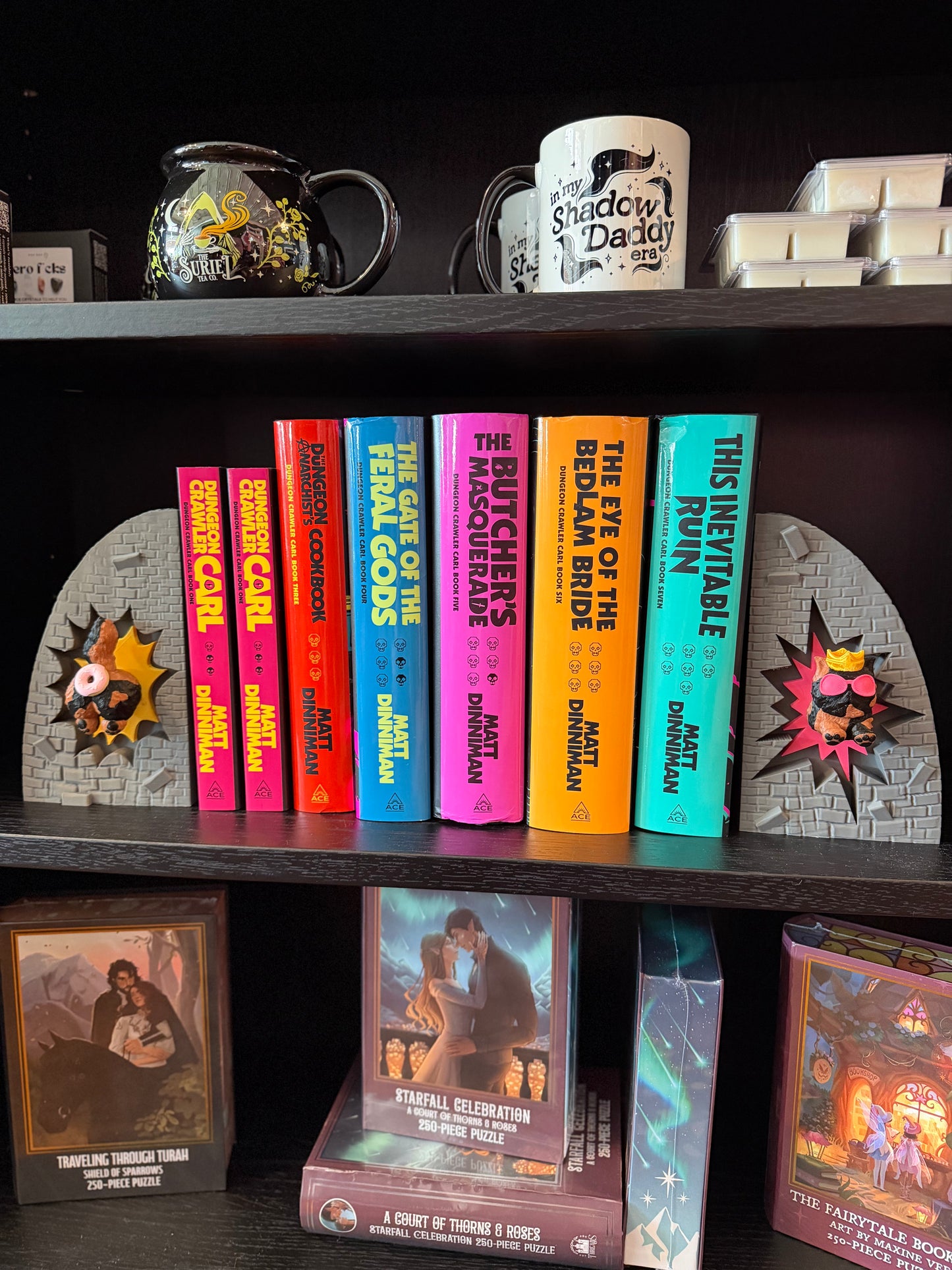 Dungeon Crawler Book ends