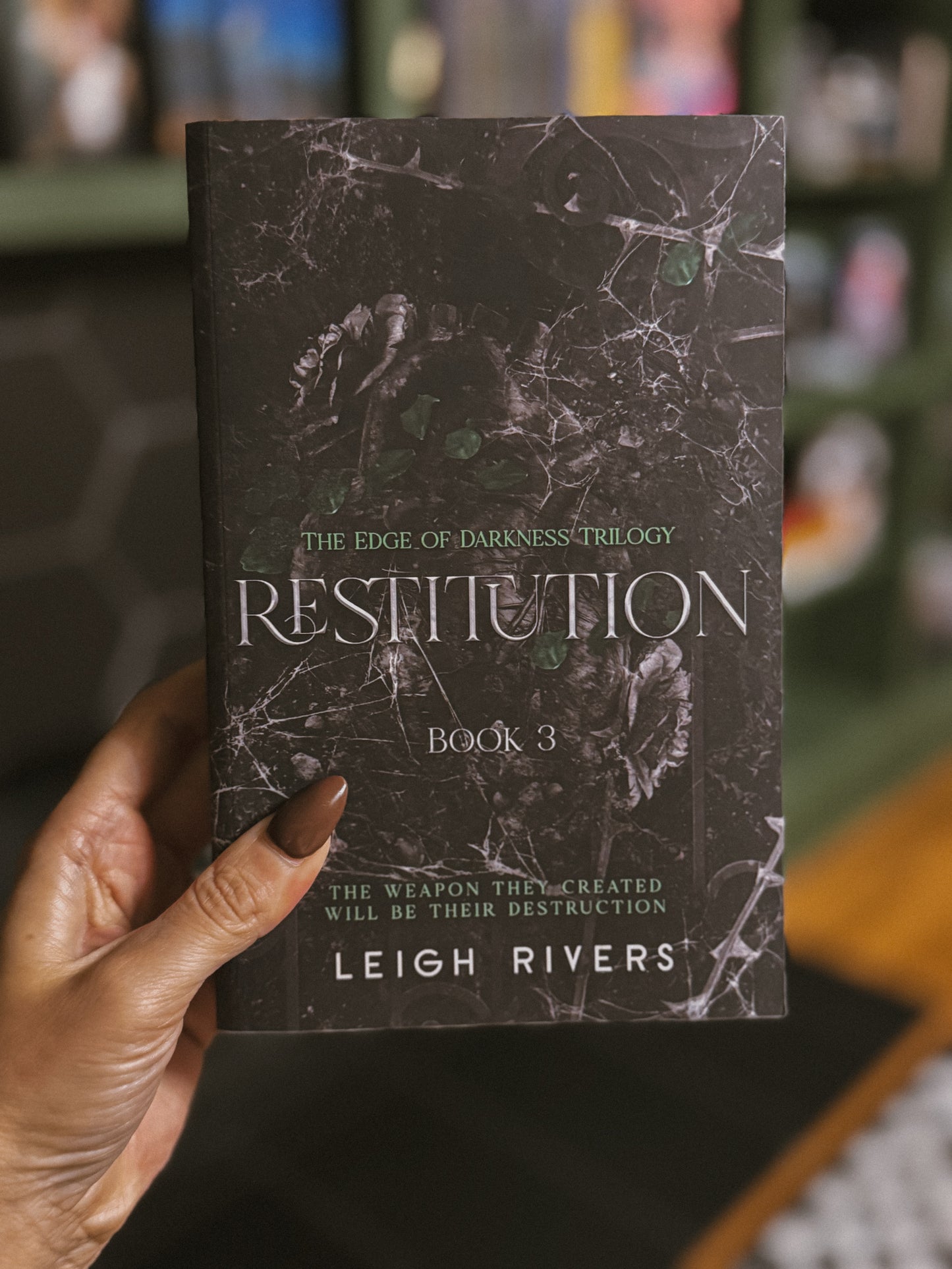 Restitution by Leigh Rivers (EOD Book #3)